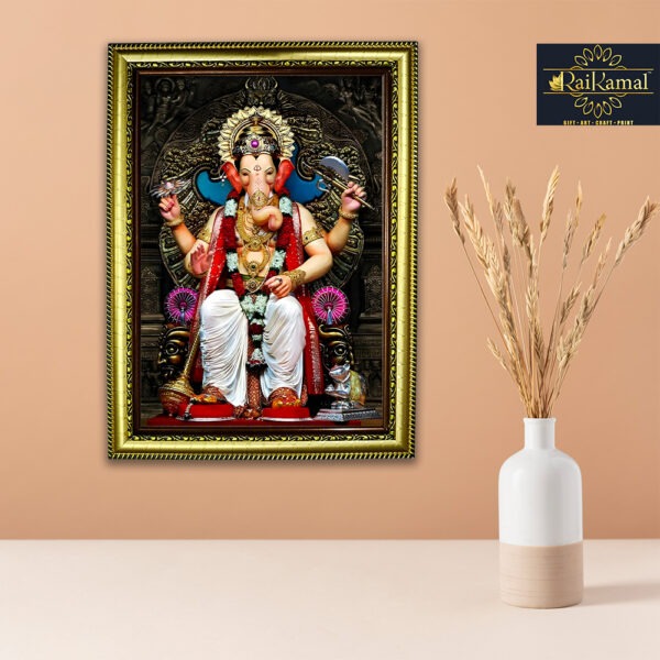 Lalbaugcha Raja Wall Hanging Photo Frame