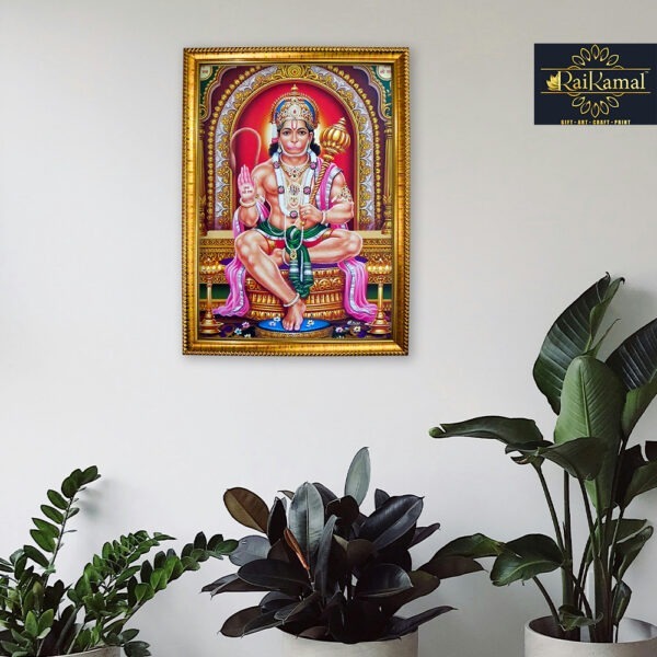 Hanuman Wall Hanging Photo Frame 1