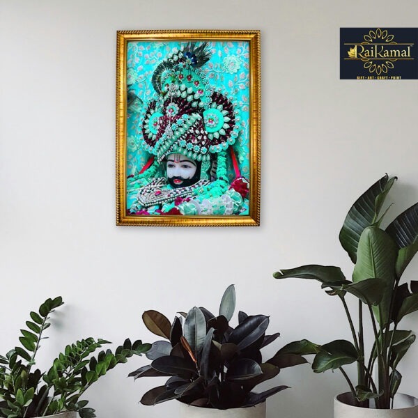 Khatu Shyam Wall Hanging Photo Frame