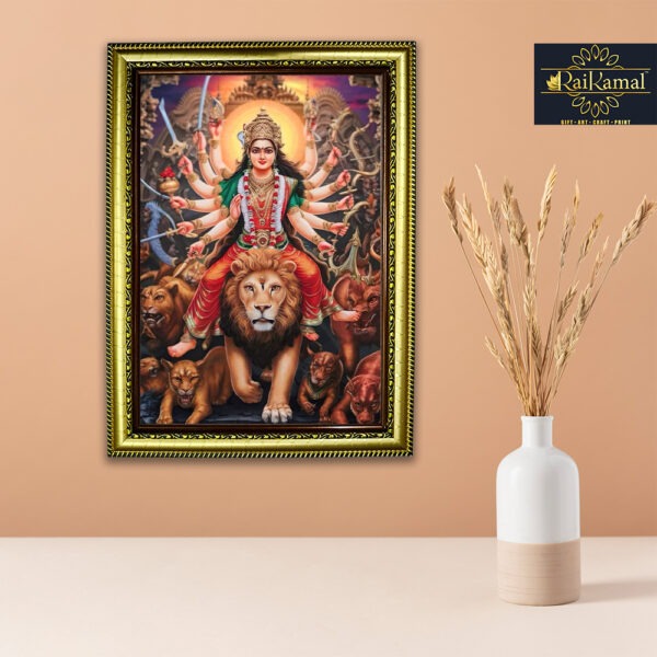 Vaishno Devi Wall Hanging Photo Frame