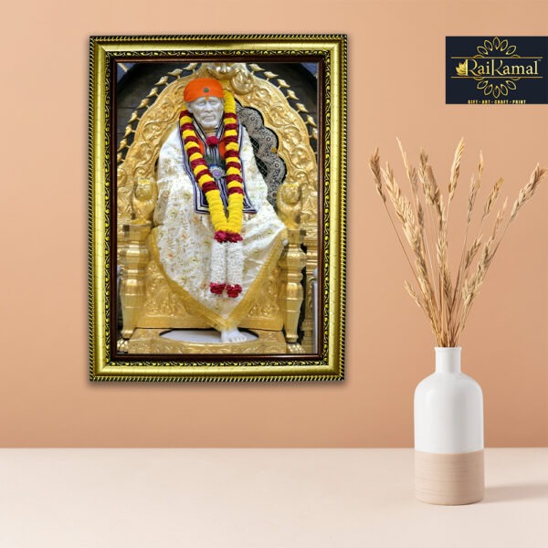 Shirdi Sai Baba Wall Hanging Photo Frame