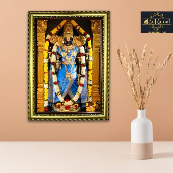 Tirupati Balaji Wall Hanging Photo Frame