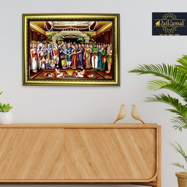 Srinivash Kalyanam Wedding Wall Hanging Photo Frame