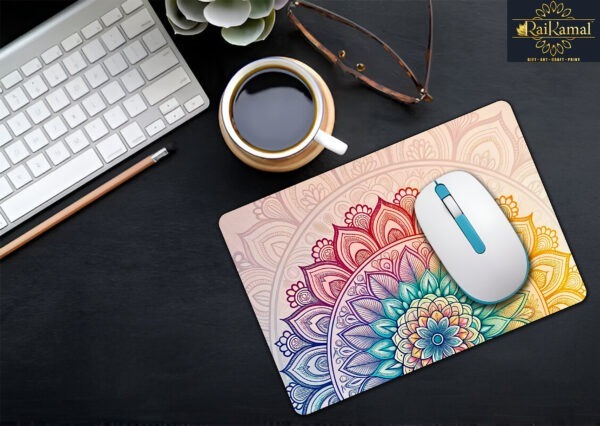 Mandala Art Mouse Pad 8