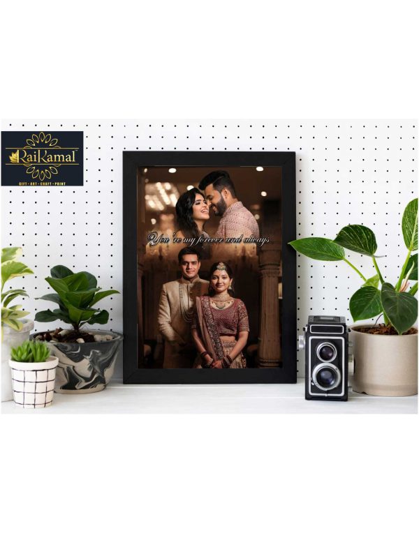 Customised Couple photo frame