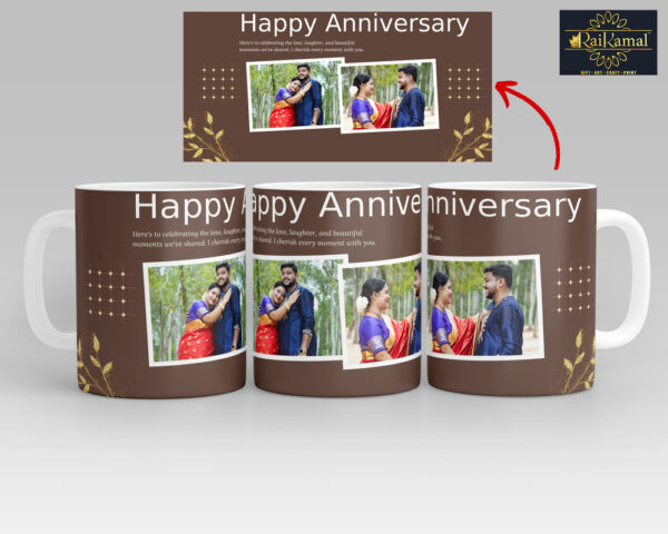 Customized Anniversary Gift Coffee Mug 1