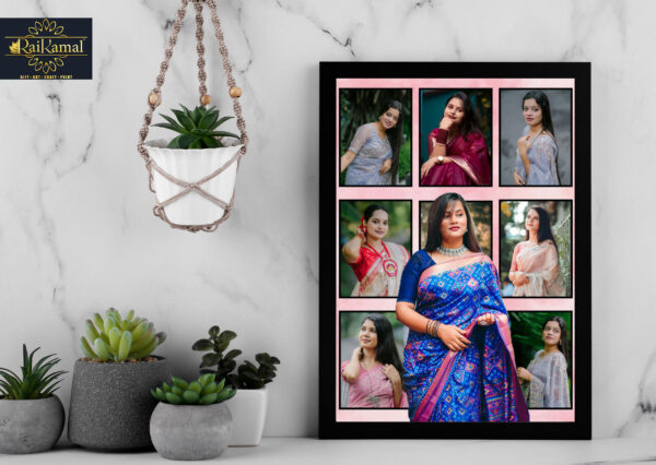 Customized wall hanging photo frame 1