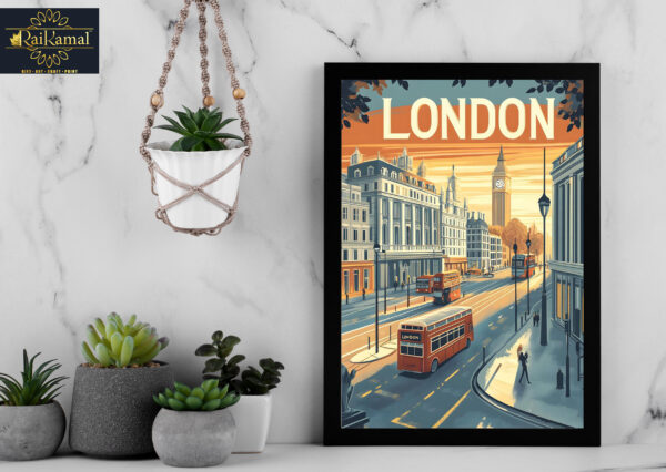 London wall hanging Photo Frame
