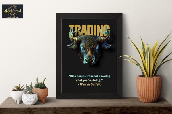 Bull Market Motivation Trading Photo Frame 2